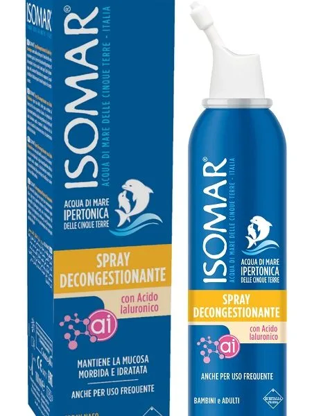 ISOMAR SPRAY DECONGESTIONANTE ACIDO IALURONICO 100 ML