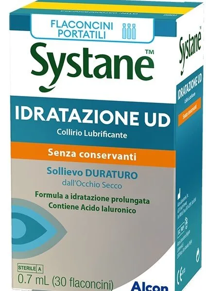 COLLIRIO LUBRIFICANTE SYSTANE IDRATAZIONE UD 30 FLACONI DA 0,7 ML