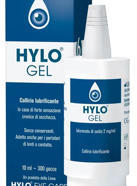 HYLO-GEL COLLIRIO LUBRIFICANTE ACIDO IALURONICO 0,2% 10 ML