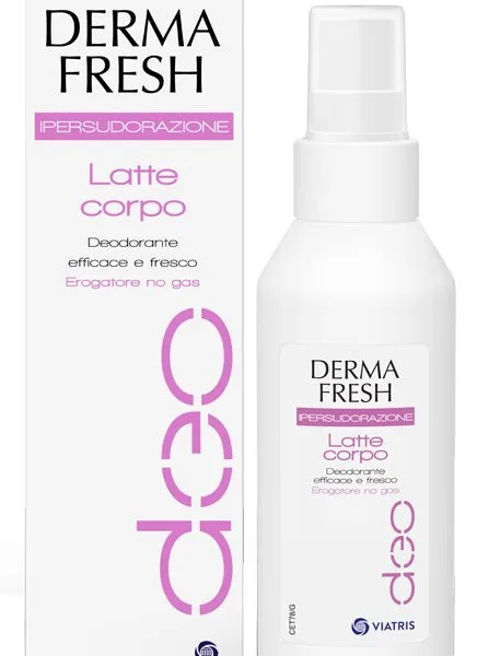 DERMAFRESH IPERSUDORAZIONE LATTE CORPO DEODORANTE 100 ML