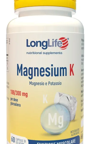 LONGLIFE MAGNESIUM K 60 CAPSULE