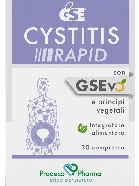 GSE CYSTITIS RAPID 30 COMPRESSE