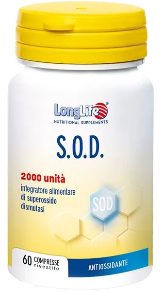 LONGLIFE SOD 2000 60 COMPRESSE RIVESTITE