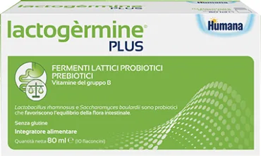 LACTOGERMINE PLUS FERMENTI LATTICI 10 FLACONCINI