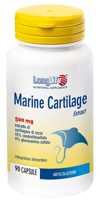 LONGLIFE MARINE CARTILAGE 90 CAPSULE DI GELATINA