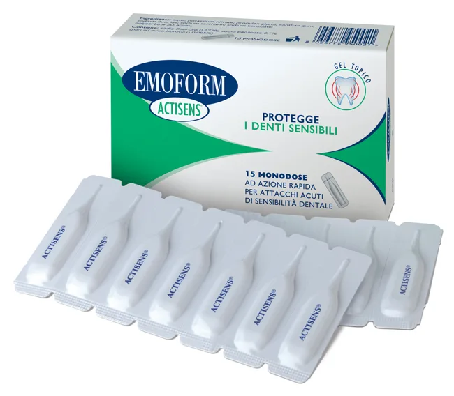 EMOFORM ACTISENS GEL 15 FIALE DA 2 ML
