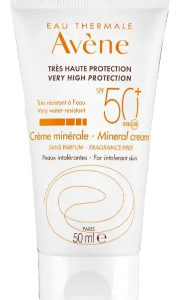 EAU THERMALE AVENE SOLARE LATTE SCHERMO MINERALE SPF 50+ 100 ML