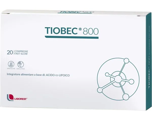 TIOBEC 800 20 COMPRESSE FAST-SLOW 36 G
