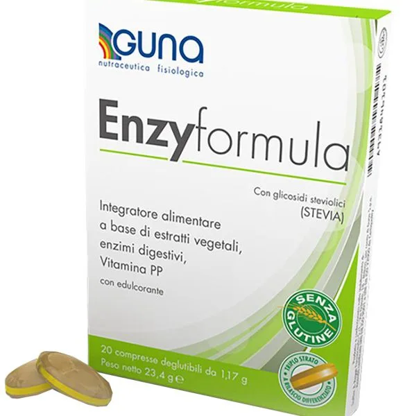ENZYFORMULA 20 COMPRESSE DEGLUTIBILI
