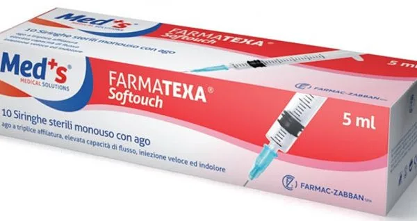 SIRINGA MEDS 5 ML 14 GAUGE 10 PEZZI