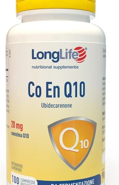 LONGLIFE CO EN Q10 20MG 100 COMPRESSE RIVESTITE
