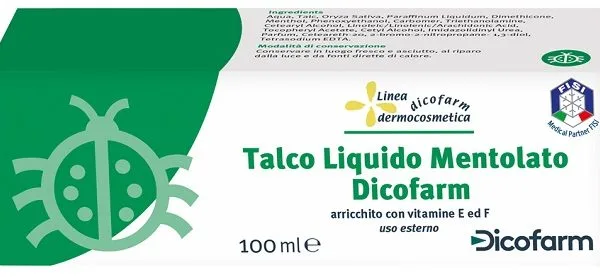 DICOFARM TALCO LIQUIDO MENTOLATO 100 ML