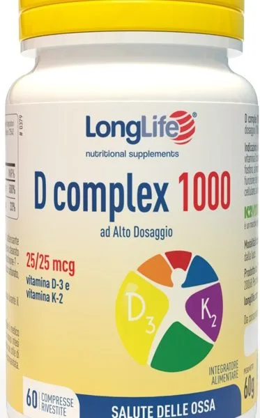 LONGLIFE D COMPLEX 1000 60 COMPRESSE