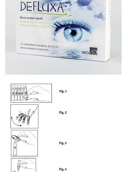 DEFLUXA GOCCE OCULARI 15 CONTENITORI MONODOSE DA 0,4 ML