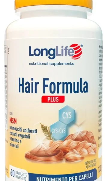 LONGLIFE HAIR FORMULA PLUS 60 TAVOLETTE