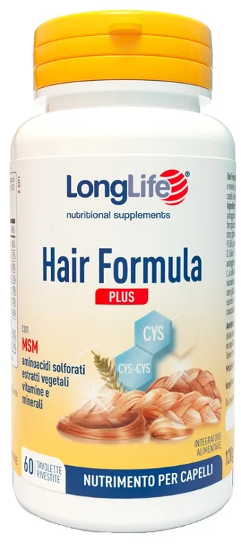 LONGLIFE HAIR FORMULA PLUS 60 TAVOLETTE