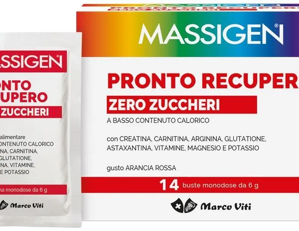 MASSIGEN PRONTO RECUPERO ZERO ZUCCHERI 14 BUSTINE