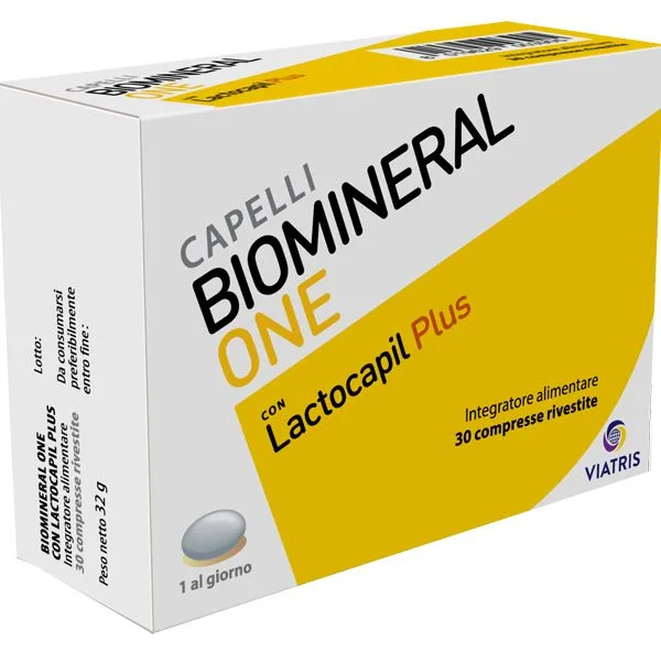 BIOMINERAL ONE LACTOCAPIL PLUS 30 COMPRESSE