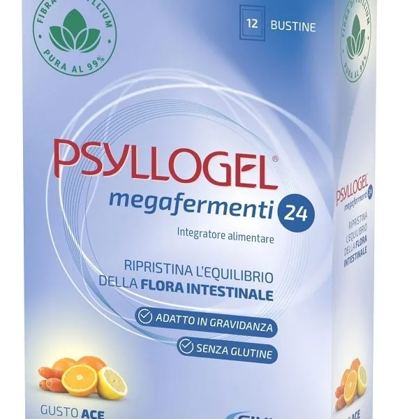 PSYLLOGEL MEGAFERMENTI 24 ACE 12 BUSTE 3 G