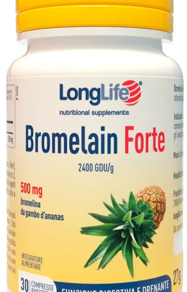 LONGLIFE BROMELAIN FORTE 30 COMPRESSE
