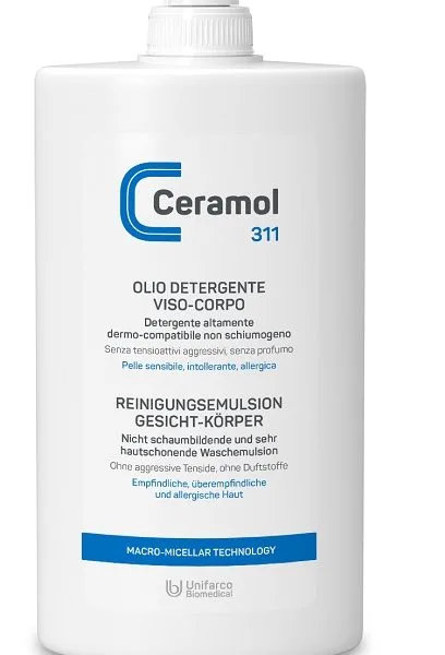 CERAMOL 311 OLIO DETERGENTE VISO/CORPO 400 ML