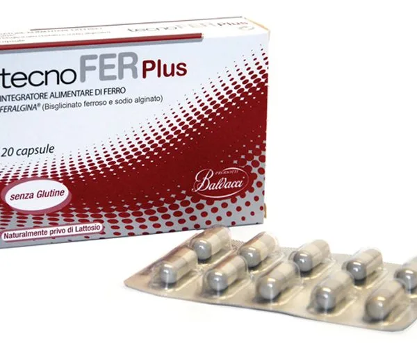 TECNOFER PLUS 20 CAPSULE