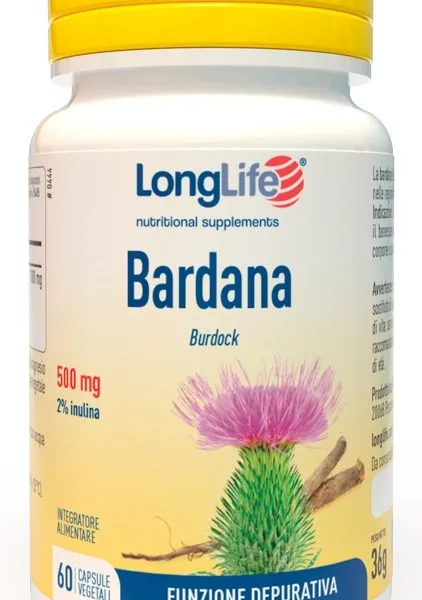 LONGLIFE BARDANA 60 CAPSULE VEGETALI