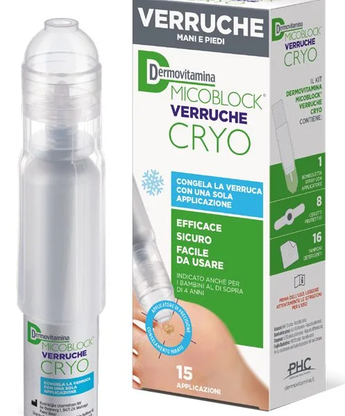 DERMOVITAMINA MICOBLOCK VERRUCHE CRYO SPRAY 38 ML
