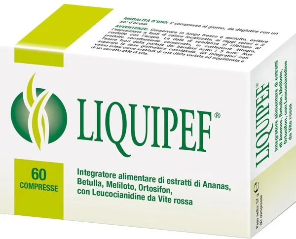 LIQUIPEF 60 COMPRESSE