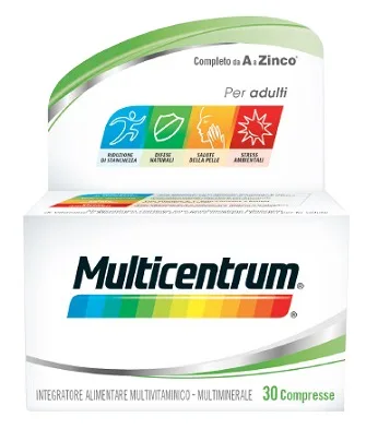 MULTICENTRUM ADULTI 30 COMPRESSE