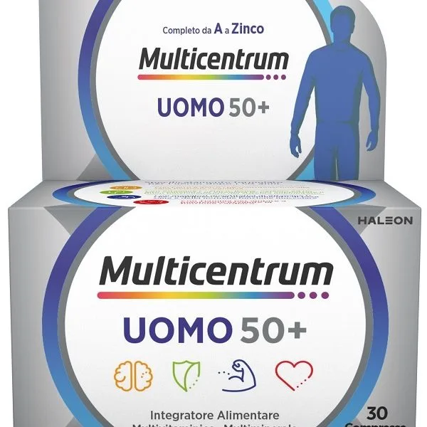 MULTICENTRUM UOMO 50+ 30 COMPRESSE
