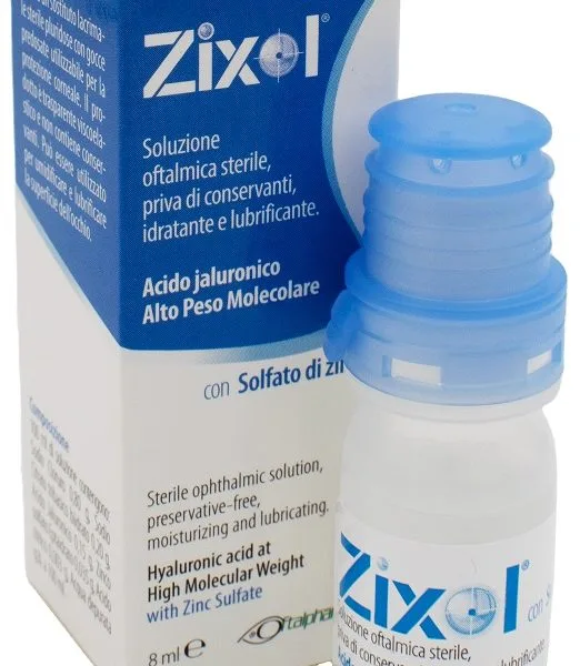 SOLUZIONE OFTALMICA ZIXOL PLURIDOSE 8 ML