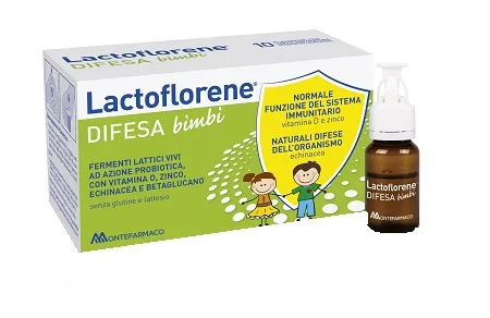 LACTOFLORENE DIFESA BAMBINI 10 FLACONI 100 ML