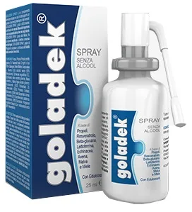 GOLADEK SPRAY NO ALCOOL 25 ML