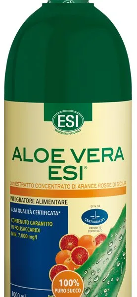 ESI ALOE SUCCO ARANCIA ROSSA 1000 ML