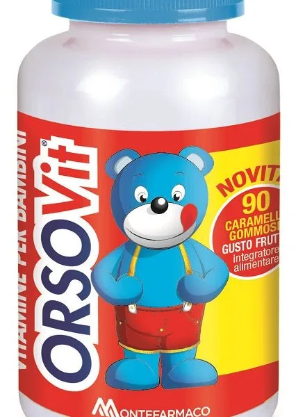 ORSOVIT CARAMELLE GOMMOSE 90 PEZZI