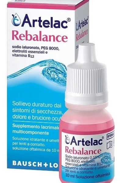 ARTELAC REBALANCE GOCCE OCULARI MULTIDOSE SENZA CONSERVANTI 10 ML