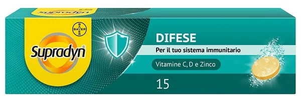 SUPRADYN DIFESE 15 COMPRESSE EFFERVESCENTI