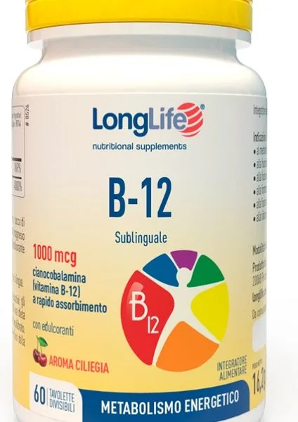 LONGLIFE B12 1000 MCG 60 TAVOLETTE