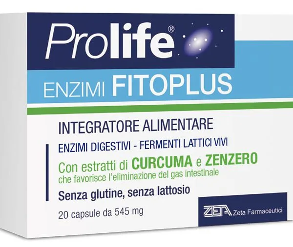 PROLIFE ENZIMI FITOPLUS 20 CAPSULE