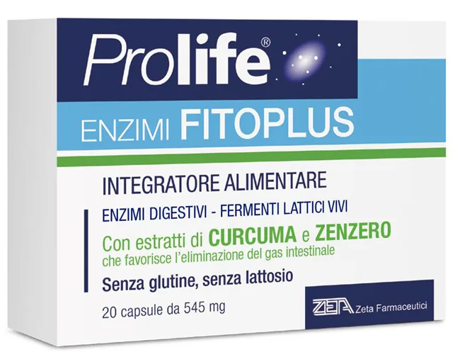 PROLIFE ENZIMI FITOPLUS 20 CAPSULE