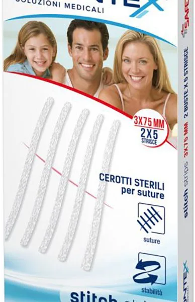 PRONTEX STITCH STRIPS 3X75 10 PEZZI