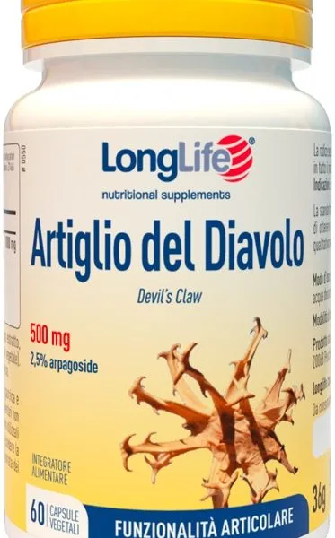 LONGLIFE ARTIGLIO DEL DIAVOLO 2% 60 CAPSULE