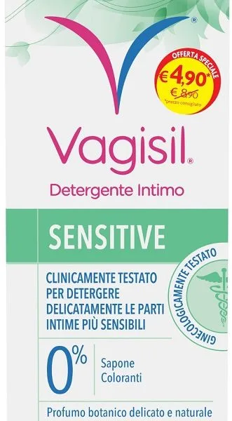 VAGISIL DETERGENTE SENSITIVE 250 ML