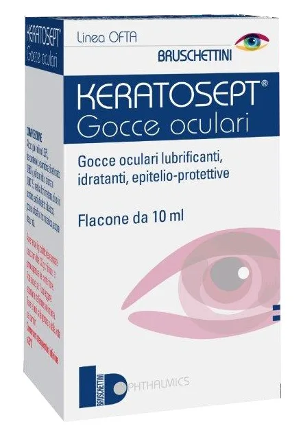 GOCCE OCULARI KERATOSEPT 10 ML