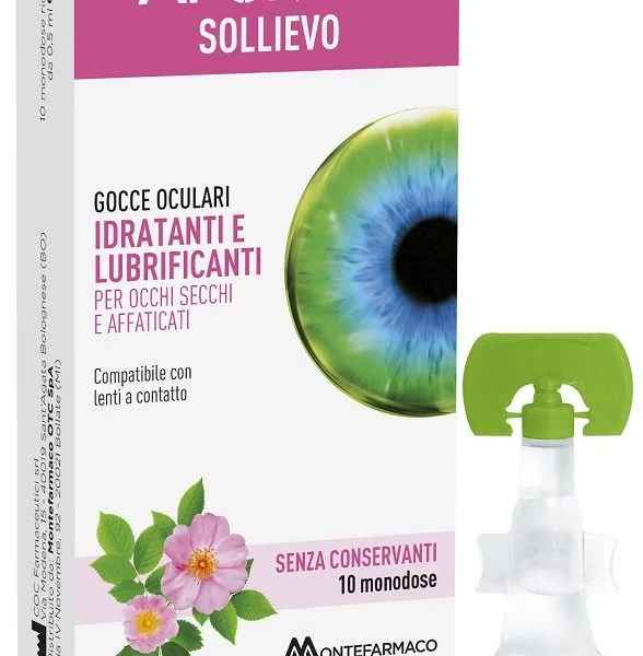 AFOMILL SOLLIEVO GOCCE OCULARI OCCHI 10 FIALE DA 0,5 ML