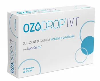 OZODROP IVT SOLUZIONE OFTALMICA BASE DI OLIO OZONIZZATO IN FOSFOLIPIDI 15 FLACONCINI MONODOSE DA 0,35 ML