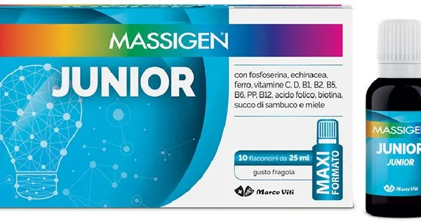MASSIGEN JUNIOR 10 FLACONI DA 25 ML