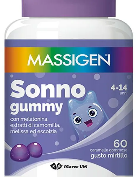 MASSIGEN SONNO GUMMY 60 CARAMELLE