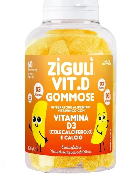 ZIGULI VIT D LIMONE 60 GOMMOSE